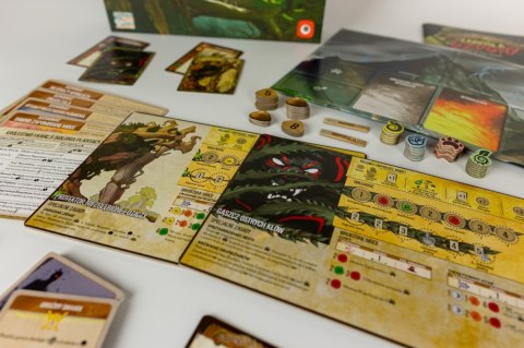 Gra spirit island: zarośla i szpony
