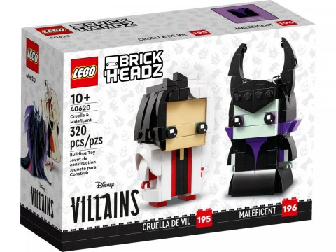 Klocki brickheadz 40620 cruella i diabolina