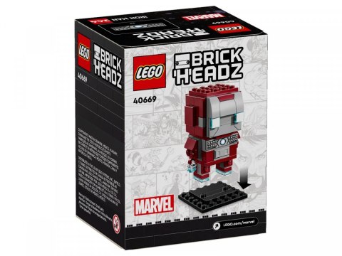 Klocki brickheadz 40669 figurka iron man mk5