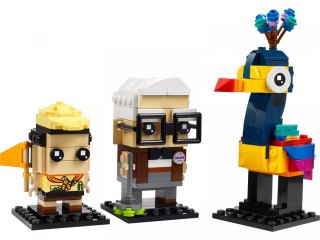Klocki brickheadz 40752 carl, russell i kevin z filmu odlot