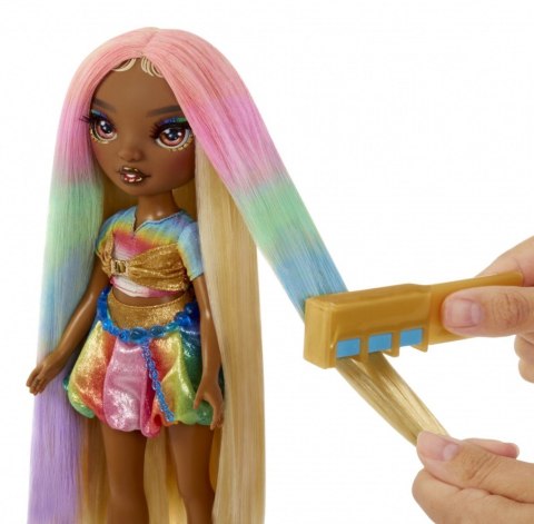 Lalka rainbow high hair chalk style meline