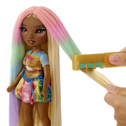 Lalka rainbow high hair chalk style meline