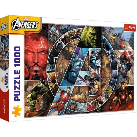 Puzzle 1000 elementów avengers bohaterowie