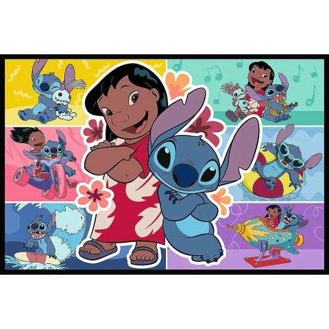 Puzzle 2x200 elementów wesołe życie stitcha