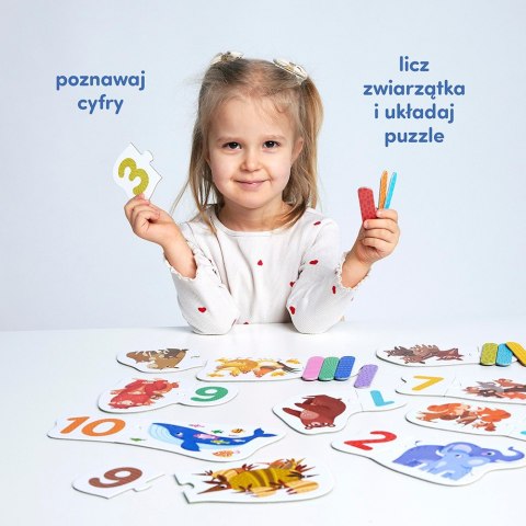Puzzle do pary - cyferki