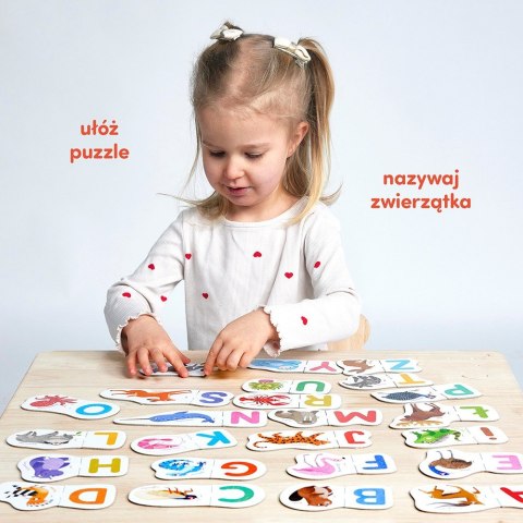 Puzzle do pary - literki