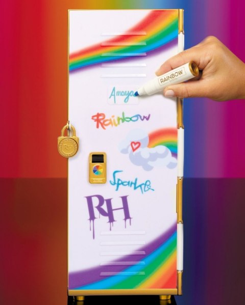 Szafka szkolna rainbow high style locker