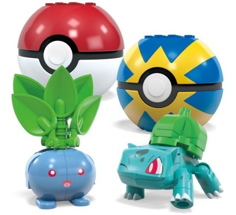 Klocki pokemon drużyna trawiastego