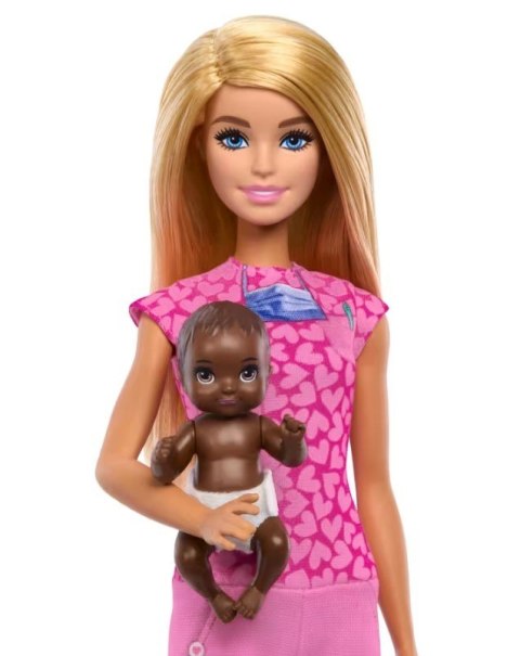 Lalka barbie lekarz pediatra