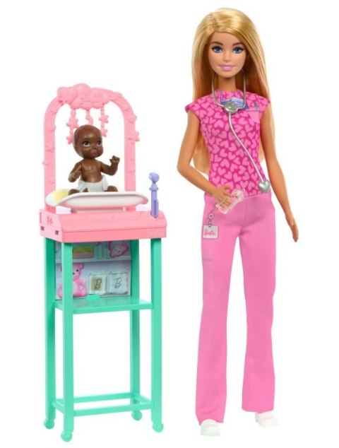 Lalka barbie lekarz pediatra