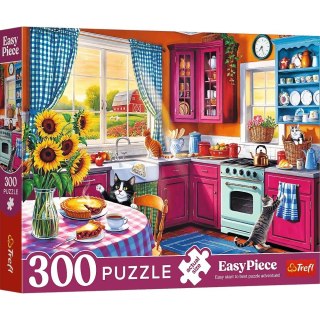Puzzle 300 elementów easypiece poranek w kuchni; dla seniora