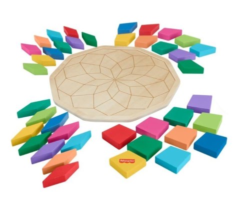 Wood mandala układanka puzzle