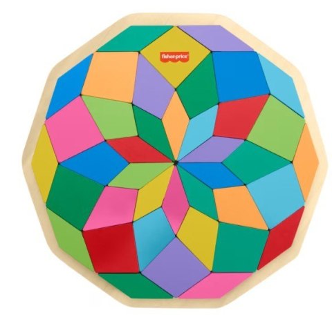 Wood mandala układanka puzzle