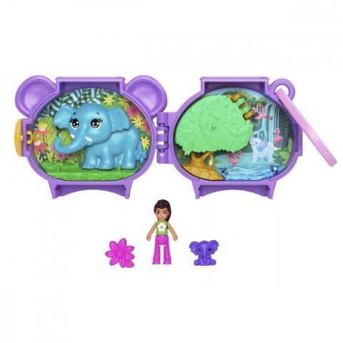 Zestaw figurek polly pocket słoń