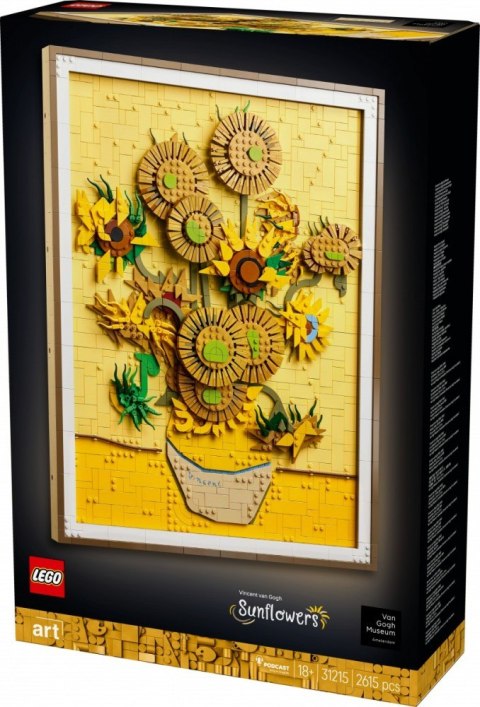 Klocki art 31215 słoneczniki vincent van gogh