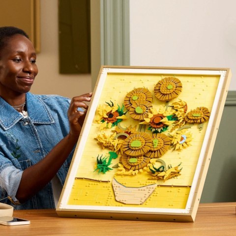 Klocki art 31215 słoneczniki vincent van gogh