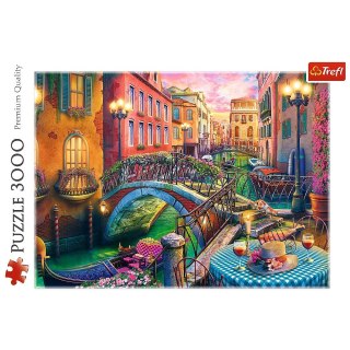 Puzzle 3000 elementów wieczór w wenecji