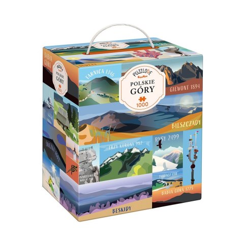 Puzzle puzzlove polskie góry 1000 elementów