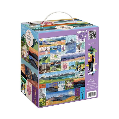 Puzzle puzzlove polskie góry 1000 elementów