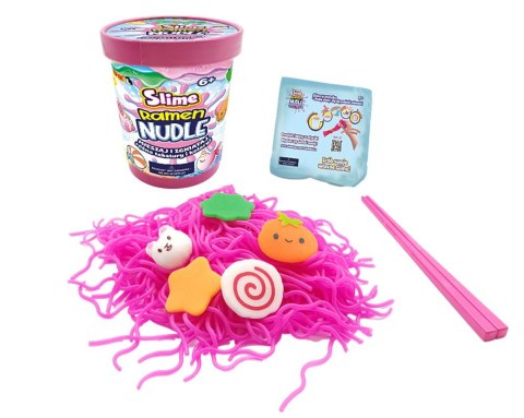 Slime ramen nudle dyniowy szczeniaczek