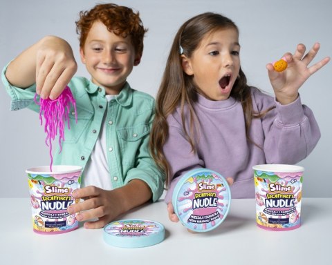 Slime ramen nudle uśmiechnięty grzybek