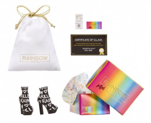 Akcesoria rainbow high buty display 27 sztuk