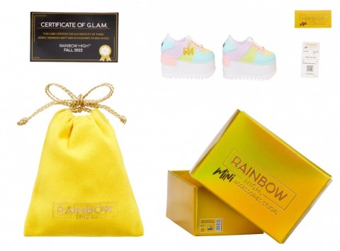 Akcesoria rainbow high buty display 27 sztuk