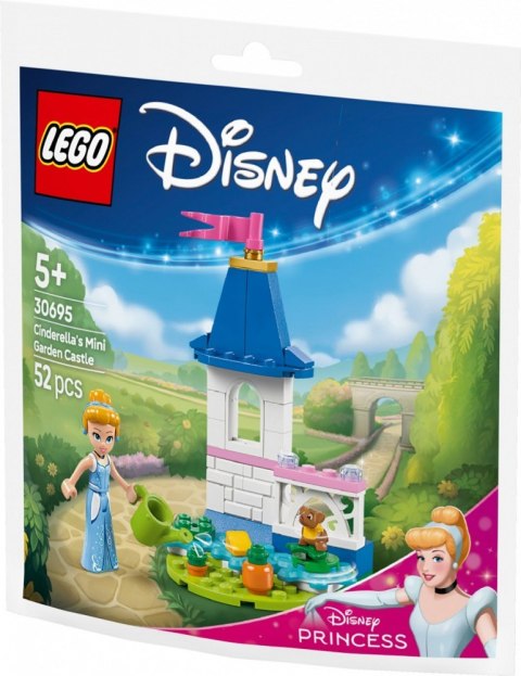 Klocki disney princess 30695 miniaturowy zamek kopciuszka z ogrodem