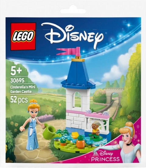 Klocki disney princess 30695 miniaturowy zamek kopciuszka z ogrodem
