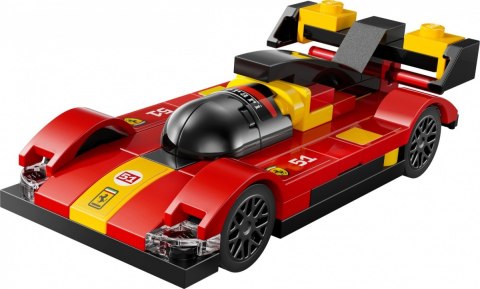 Klocki speed champions 30709 ferrari 499p - hipersamochód