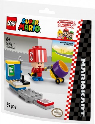 Klocki super mario 30702 mario kart - toad