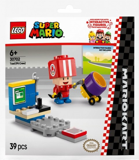 Klocki super mario 30702 mario kart - toad