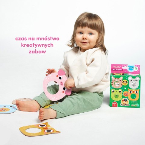 Układanka moje puzzle z dziurką - zwierzątka