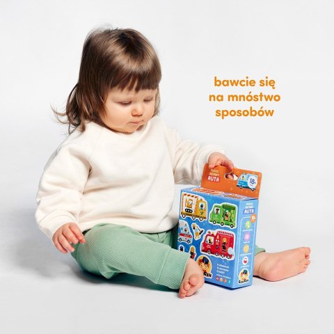 Układanka puzzle do pary - auta