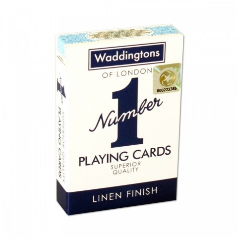 Karty waddingtons no.1 czerwone/niebieskie