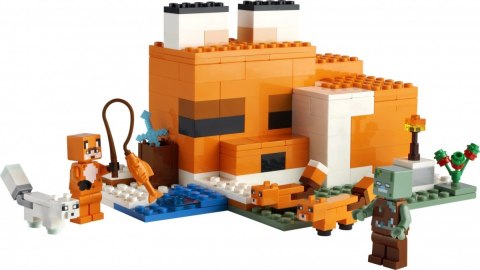 Klocki minecraft 21178 siedlisko lisów