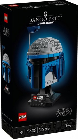 Klocki star wars 75408 hełm jango fetta