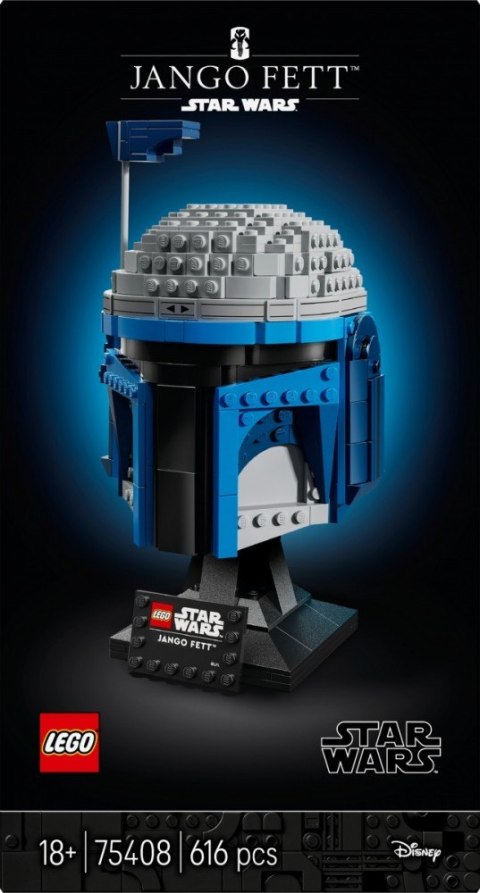 Klocki star wars 75408 hełm jango fetta