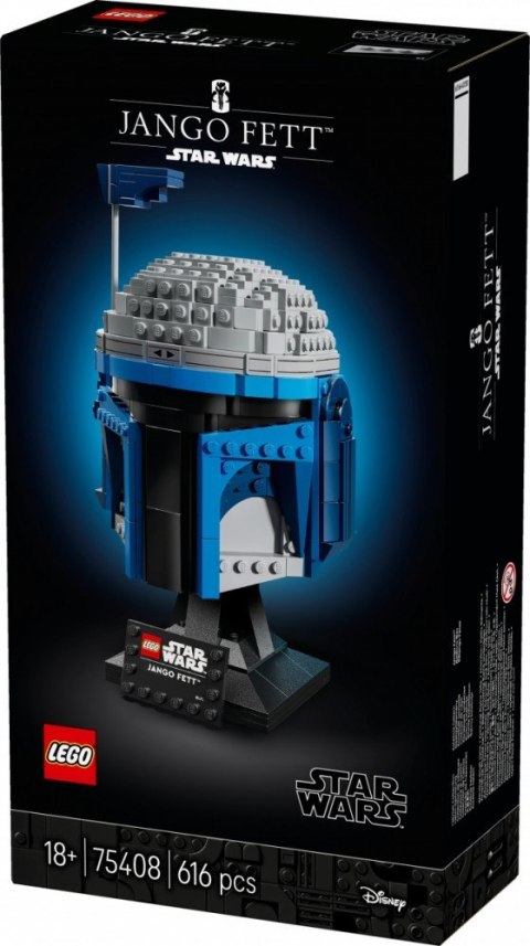 Klocki star wars 75408 hełm jango fetta