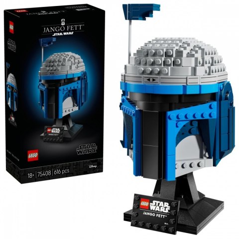 Klocki star wars 75408 hełm jango fetta