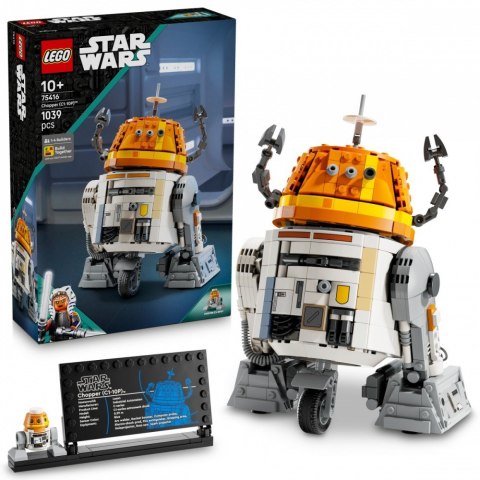 Klocki star wars 75416 droid astromechaniczny chopper (c1-10p)