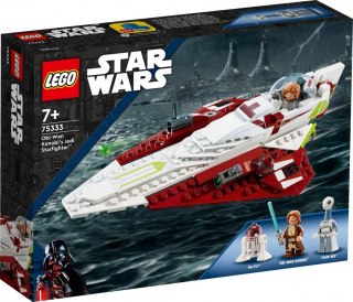 Klocki zestaw konstrukcyjny star wars 75333 myśliwiec jedi obi-wana kenobiego