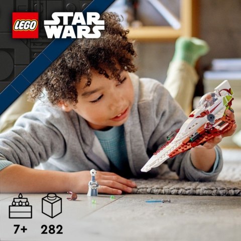 Klocki zestaw konstrukcyjny star wars 75333 myśliwiec jedi obi-wana kenobiego