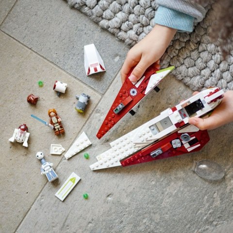 Klocki zestaw konstrukcyjny star wars 75333 myśliwiec jedi obi-wana kenobiego