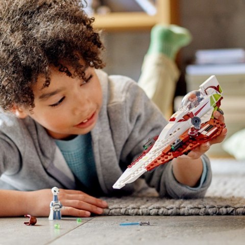 Klocki zestaw konstrukcyjny star wars 75333 myśliwiec jedi obi-wana kenobiego