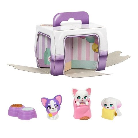 Zestaw figurek little live pets - mama surprise! families! zaadoptuj szczeniaczka!