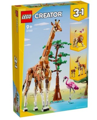 Klocki creator 31150 dzikie zwierzęta z safari