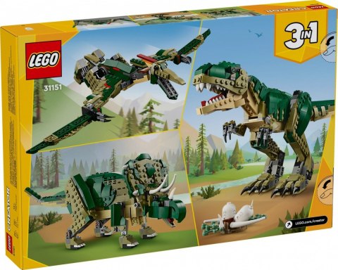 Klocki creator 31151 tyranozaur