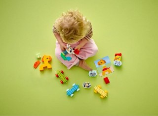 Klocki duplo 10412 pociąg ze zwierzątkami
