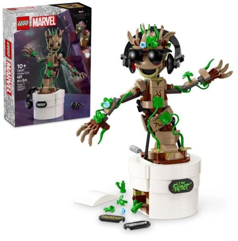 Klocki marvel super heroes 76297 tańczący groot